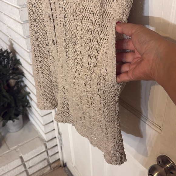 Free people Wave Maker Romper, small in tan color - Picture 5 of 16